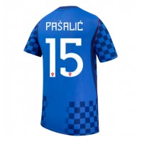 Stroje piłkarskie Chorwacja Mario Pasalic #15 Koszulka Wyjazdowej MŚ 2026 Krótki Rękaw